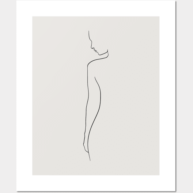 Female figure n.8 Wall Art by Printable Muse